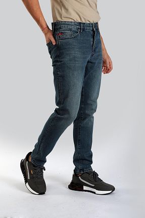 شلوار جین آبی مردانه پاچه تنگ Lee Cooper - کد 819047263
