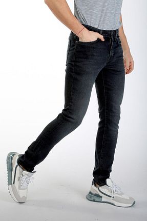 شلوار جین مشکی مردانه پاچه تنگ Lee Cooper - کد 819085131