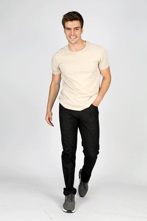 شلوار جین مشکی مردانه پاچه ساده Lee Cooper - کد 846382979