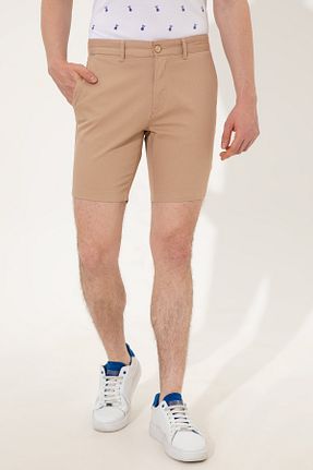 شلوارک و برمودا بژ مردانه پارچه U.S. Polo Assn. - کد 858141801