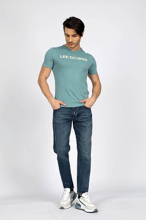 شلوار جین سرمه ای مردانه پاچه تنگ Lee Cooper - کد 824321994