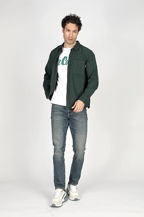 شلوار جین آبی مردانه پاچه تنگ Lee Cooper - کد 858146740
