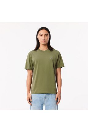 تیشرت خاکی مردانه رگولار Lacoste - کد 858173674