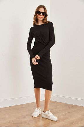 لباس مشکی زنانه بافت Olalook - کد 858168147
