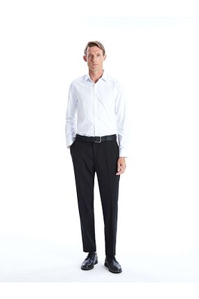پیراهن سفید مردانه Relaxed LC Waikiki - کد 858174390
