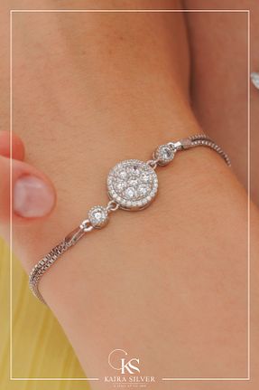 دستبند نقره بژ زنانه 925 عیار Kaira - کد 858138502