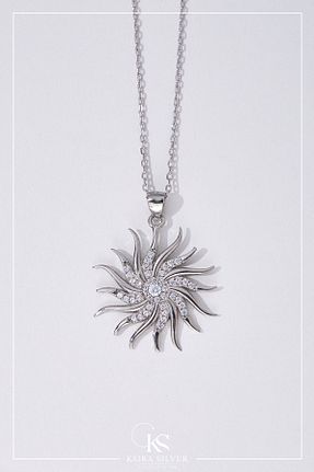 گردنبند نقره بژ زنانه 925 عیار Kaira - کد 858137989