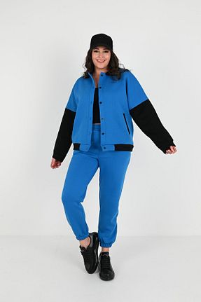 ست گرمکن سرمه ای زنانه پاچه کش دار Koza Butik - کد 774097117