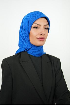 روسری سرمه ای پلی استر LOSYANA - کد 857810028