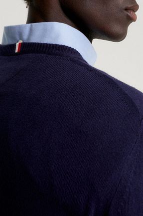 سوئیتر سرمه ای مردانه پنبه ای Tommy Hilfiger - کد 757162720