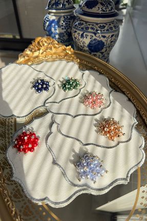 دستمال مهمانی نارنجی Bi Bashka - کد 96650881