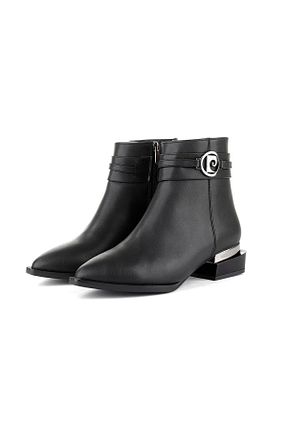 بوت / نیم بوت قهوه ای زنانه چرم مصنوعی Pierre Cardin - کد 857894162