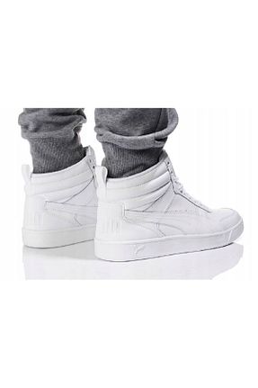 کفش اسنیکر سفید مردانه بند دار Puma - کد 857936382