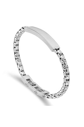 دستبند استیل (فولاد) متالیک مردانه استیل (فولاد) ARES STEEL - کد 857935060