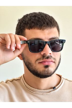 عینک آفتابی مشکی مردانه UV400 Bonicce - کد 857858369