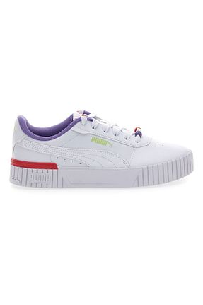 کفش اسنیکر بنفش زنانه بند دار Puma - کد 842041820
