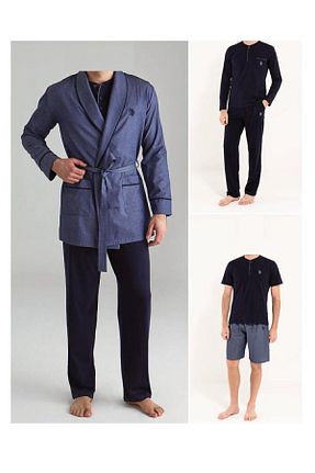 ست لباس راحتی سرمه ای مردانه ساده U.S. Polo Assn. - کد 832317049