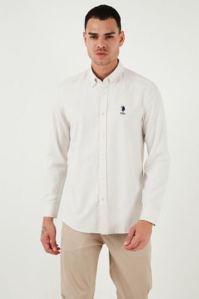 پیراهن مشکی مردانه اسلیم فیت U.S. Polo Assn. - کد 836201253