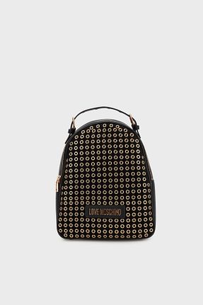 کوله پشتی مشکی زنانه چرم مصنوعی Love Moschino - کد 841984602