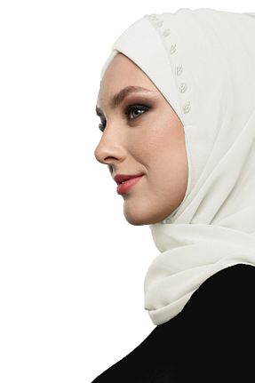 کلاه شنای حجاب بژ زنانه fidan bone - کد 69403371