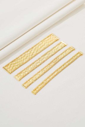 دستبند نقره طلائی زنانه 925 عیار Vicenza Jewelery - کد 857235569