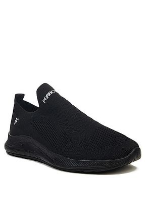 کفش اسنیکر مشکی مردانه تریکو Giyyin - کد 718219827