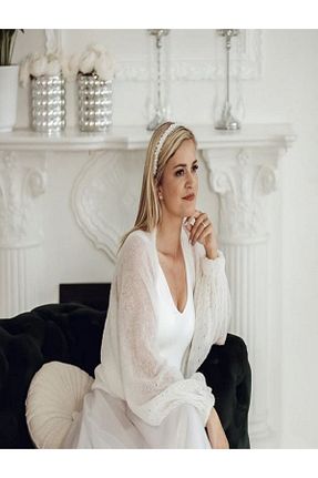 تاج سفید زنانه سنگ کریستال MyElle Tasarım - کد 346970659