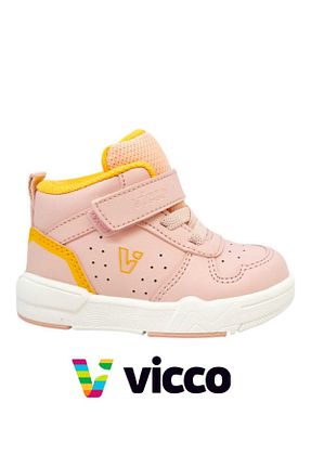 بوت / نیم بوت صورتی بچه گانه پارچه Vicco - کد 858062034