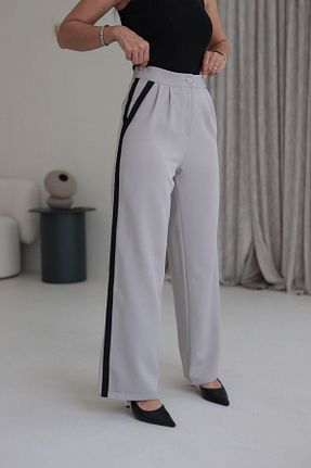 شلوار طوسی زنانه بافتنی trendalisse - کد 849894668