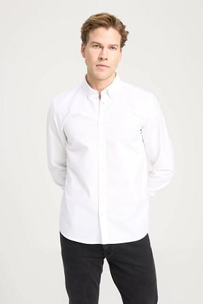 پیراهن سفید مردانه رگولار Wrangler - کد 747116066