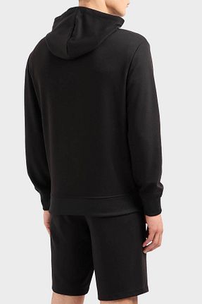سوئیشرت مشکی مردانه چاپی Armani Exchange - کد 820462024
