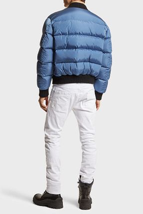شلوار جین سفید مردانه پاچه تنگ DSquared2 - کد 850058658