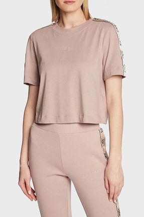 تیشرت قهوه ای زنانه رگولار Guess - کد 467930403