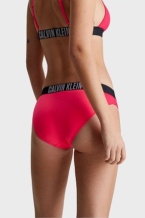 پائین تنه بیکینی قرمز زنانه ساده Calvin Klein - کد 823116003