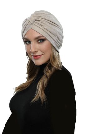 کلاه شنای حجاب بژ زنانه fidan bone - کد 69388182