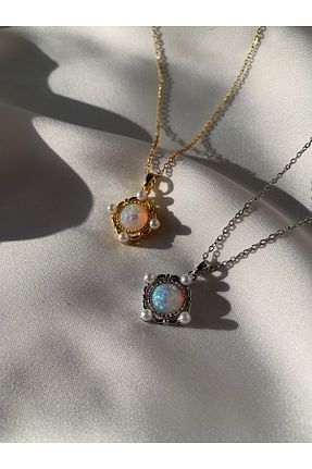 گردنبند استیل ( فولاد ) طلائی زنانه استیل ضد زنگ Hiti Jewelry - کد 850590365