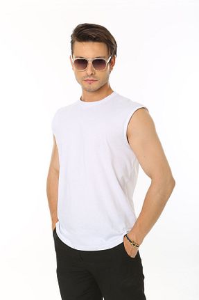 تیشرت سفید مردانه Boxy CHEISU - کد 339108086