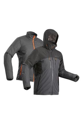 کاپشن اسپرت مشکی مردانه رگولار Decathlon - کد 52588688