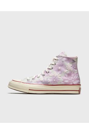 کفش اسنیکر طلائی زنانه بند دار Converse - کد 857923850