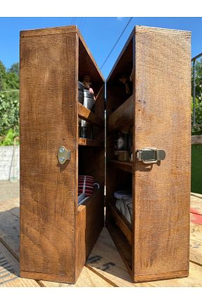 آشپزخانه کمپ قهوه ای Çatı Home - کد 837753649