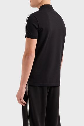 پولوشرت مشکی مردانه پنبه - الاستین Armani Exchange - کد 803870332