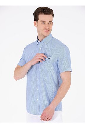 پیراهن سرمه ای مردانه رگولار U.S. Polo Assn. - کد 694420155