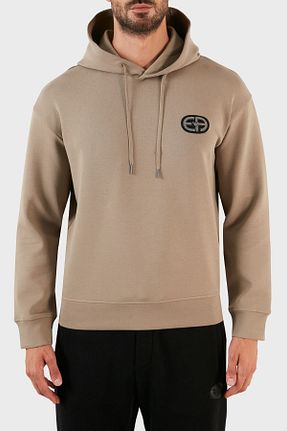 سوئیشرت سبز مردانه چاپی Emporio Armani - کد 450428458