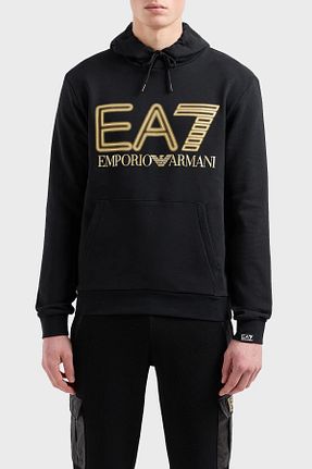 سوئیشرت مشکی مردانه چاپی EA7 - کد 846321225