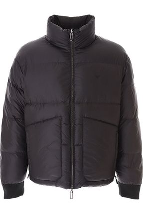 کاپشن مشکی مردانه رگولار Emporio Armani - کد 770779664