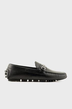 کفش کژوال مشکی مردانه چرم خالص Emporio Armani - کد 822573805