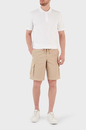 شلوارک و برمودا بژ مردانه رگولار Emporio Armani - کد 739410749