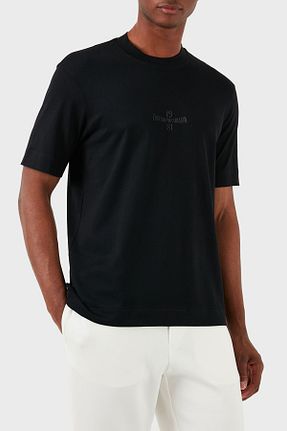 تیشرت مشکی مردانه رگولار Emporio Armani - کد 821175492