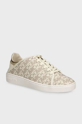 کفش اسنیکر بژ زنانه بند دار Michael Kors - کد 853445023