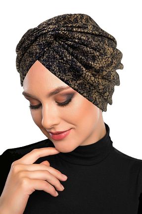 کلاه شنای حجاب مشکی زنانه fidan bone - کد 826544858